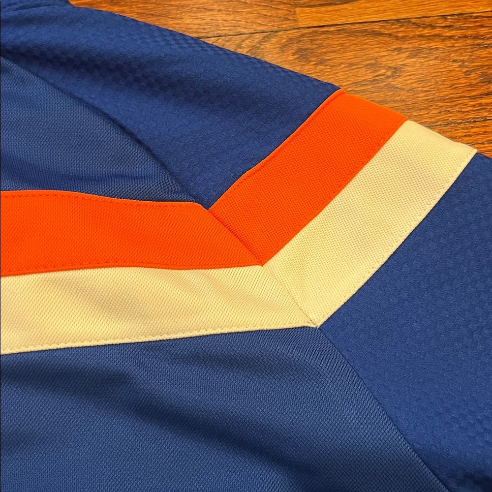 Boys Adidas NY Knicks Zip Up Sweatshirt Jacket Size L - Picture 10 of 12